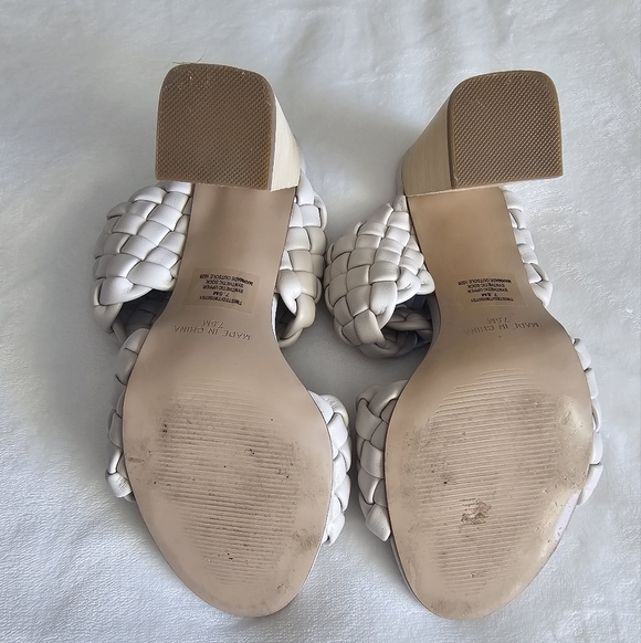 Steve Madden Sandals 7.5M Twisted Heeled - Picture 3 of 8